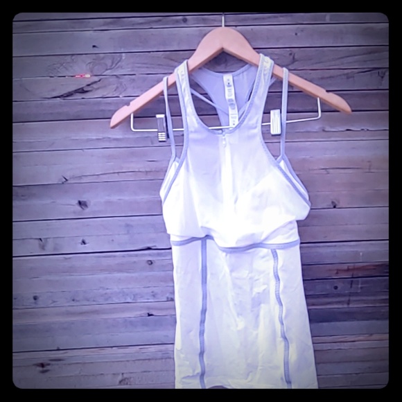 lululemon athletica Tops - Lululemon Pedal Pace Tank White